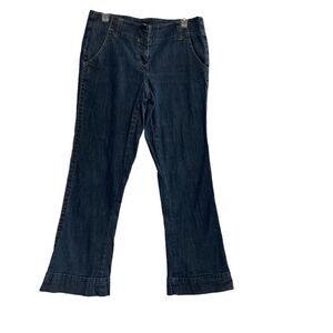 INC, International Concept, Women’s Jeans, Size 8, Blue, flare‎ hem, 28” inseam